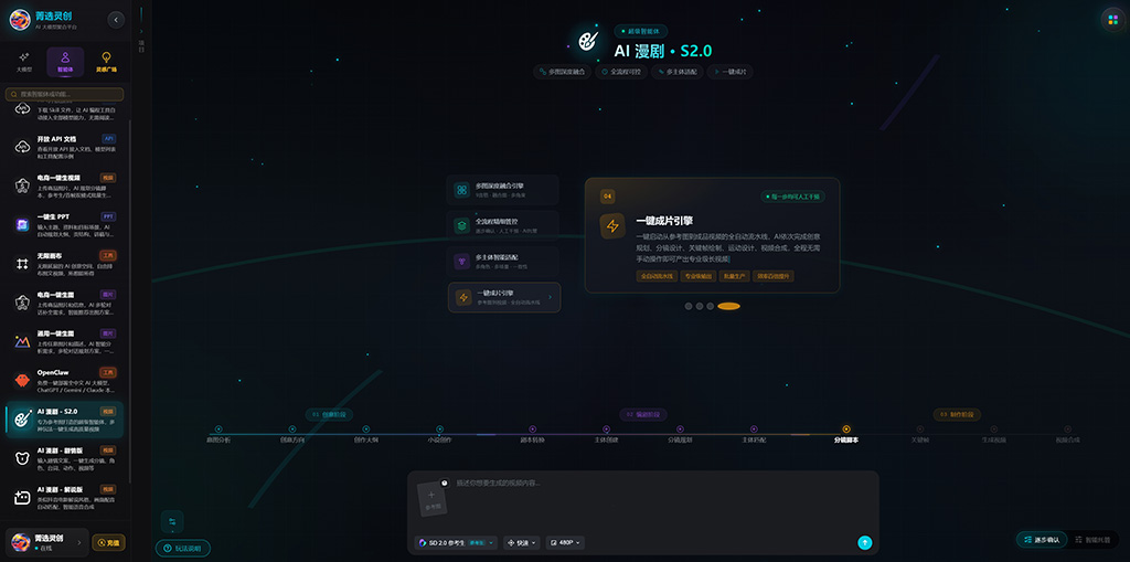 菁选灵创AIGC平台介绍